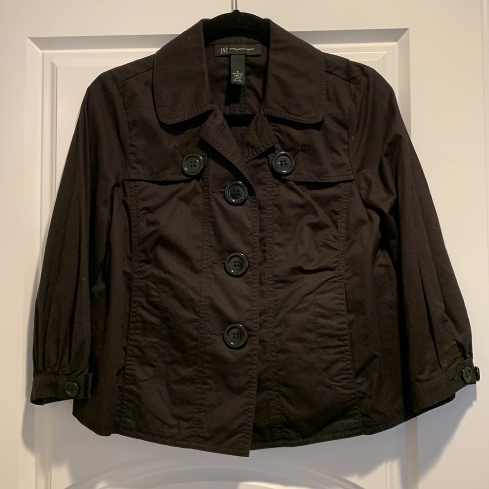 Cape/Trench crop jacket